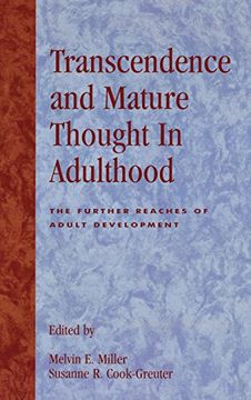 portada transcendence and mature thought in adulthood: the further reaches of adult development (in English)
