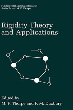 portada Rigidity Theory and Applications (en Inglés)