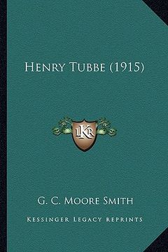portada henry tubbe (1915) (en Inglés)