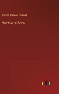 portada Maple Leave. Poems (in English)