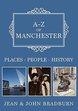 portada A-Z of Manchester: Places-People-History (en Inglés)