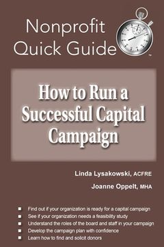 portada How to Run a Successful Capital Campaign (en Inglés)