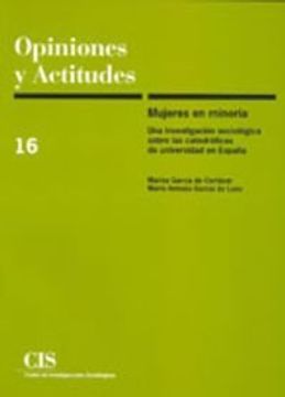 portada Mujeres en MinoríA: Una InvestigacióN SociolóGica Sobre las CatedráTicas de Universidad en EspañA