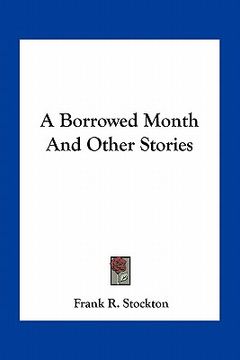 portada a borrowed month and other stories (in English)