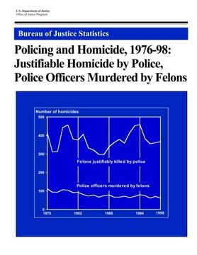 portada Policing and Homicide, 1976-98:  Justifiable Homicide by Police, Police Officers Murdered by Felons