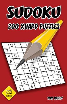 portada Sudoku 200 XHard Puzzles: Handy Pocket Series Book (en Inglés)
