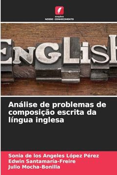 portada Análise de Problemas de Composição Escrita da Língua Inglesa (in Portuguese)