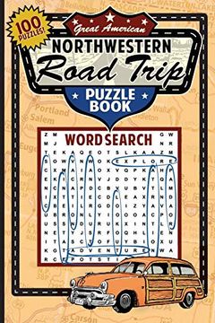 portada Great American Northwestern Road Trip Puzzle Book (Great American Puzzle Books) (in English)
