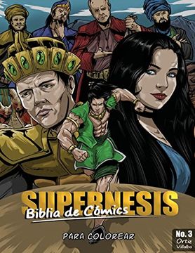 portada Supernensis Biblia de Comics no. 3: Para Colorear (3)
