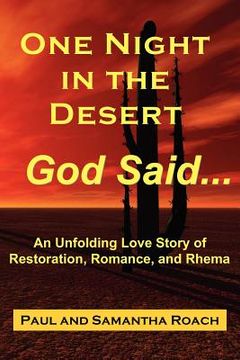 portada one night in the desert, god said...