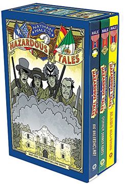 portada Nathan Hale's Hazardous Tales' Second 3-Book box set 