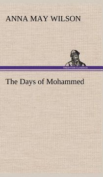 portada the days of mohammed (en Inglés)