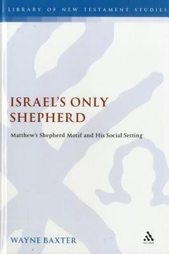portada israel`s only shepherd