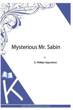 portada Mysterious Mr. Sabin (in English)