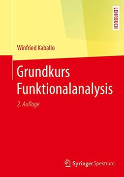 portada Grundkurs Funktionalanalysis (en Alemán)