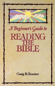 portada beginners guide reading bible (en Inglés)