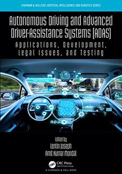 portada Autonomous Driving and Advanced Driver-Assistance Systems (Adas): Applications, Development, Legal Issues, and Testing (Chapman & Hall 