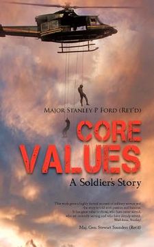 portada core values: a soldier's story (en Inglés)