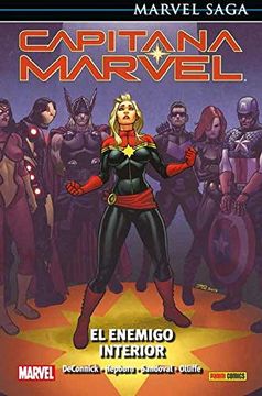 portada Capitana Marvel 3. El Enemigo Interior (Marvel Saga) (in Spanish)