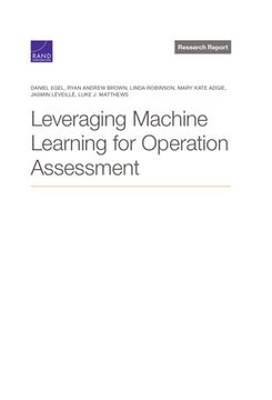 portada Leveraging Machine Learning for Operation Assessment (en Inglés)