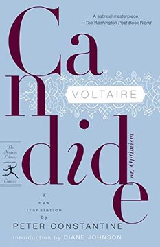 portada Candide: Or, Optimism (Modern Library Classics) (in English)