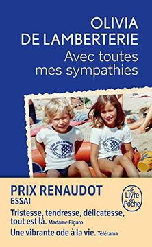 portada Avec Toutes mes Sympathies (in French)