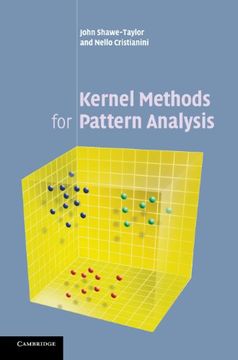 portada Kernel Methods for Pattern Analysis (en Inglés)