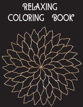 portada Relaxing Coloring Book (en Inglés)
