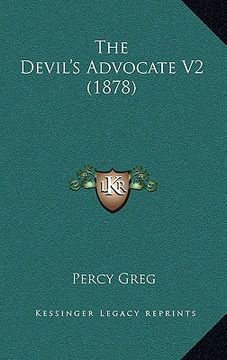 portada the devil's advocate v2 (1878) (en Inglés)
