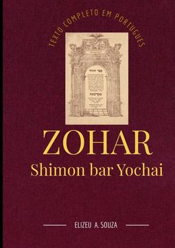portada Zohar Completo - Rabino Shimon Bar Yochai (en Portugués)
