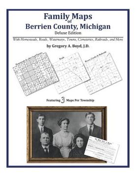 portada Family Maps of Berrien County, Michigan (en Inglés)