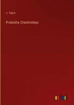 portada Prabodha Chandrodaya 