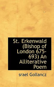 portada st. erkenwald (bishop of london 675-693) an alliterative poem