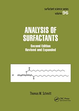 portada Analysis of Surfactants (en Inglés)