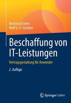 portada Beschaffung Von It-Leistungen: Vertragsgestaltung Für Anwender (en Alemán)