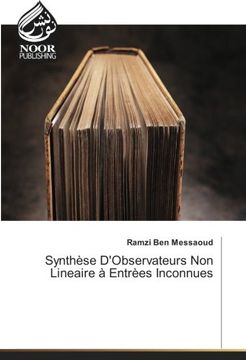 portada Synthèse D'Observateurs Non Lineaire à Entrèes Inconnues (French Edition)
