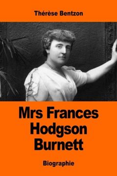 portada Mrs Frances Hodgson Burnett (French Edition)