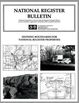 portada Defining Boundaries for National Register Properties (en Inglés)