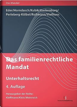 portada Das Familienrechtliche Mandat - Unterhaltsrecht (en Alemán)