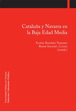 portada Cataluña y Navarra en la Baja Edad Media (in Spanish)
