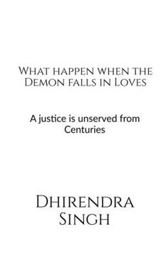 portada What Happen When the Demon falls in Loves (en Inglés)