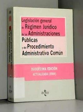 portada Legislacion General de Regimen Juridico de las Administraciones p Ublicas y Procedimiento Administrativo Comun (11ª Ed. )