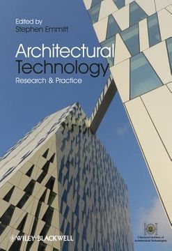 portada architectural technology: research and practice (in English)