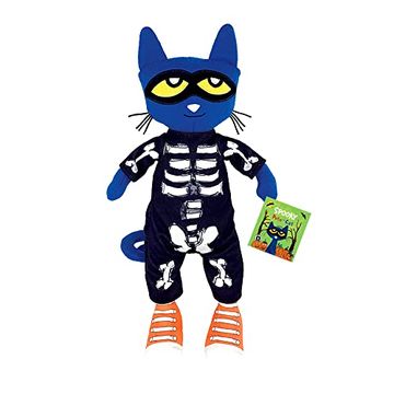 portada Merrymakers Pete the Cat: Spooky Pete Plush Toy, 14-Inch, Based on the Bestselling Children'S Books by James Dean and Kimberly Dean (en Inglés)