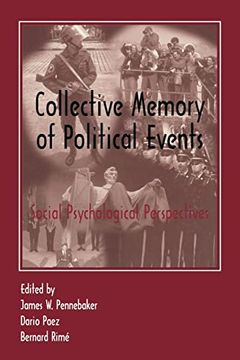 portada Collective Memory of Political Events: Social Psychological Perspectives (in English)