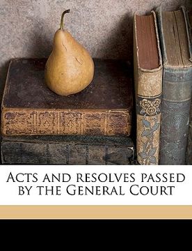 portada acts and resolves passed by the general court volume 1934 (en Inglés)