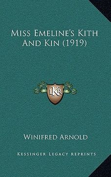 portada miss emeline's kith and kin (1919)