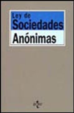 portada Ley de Sociedades Anonimas (8ª Ed. )