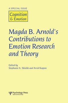 portada Magda B. Arnold's Contributions to Emotion Research and Theory: A Special Issue of Cognition and Emotion