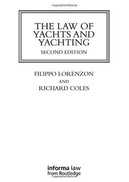 portada The Law of Yachts & Yachting (in English)